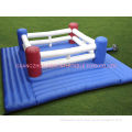 Blue Gladiator Inflatable Ring Model , Inflatable Amusement Park